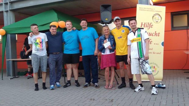 Schussstarke Charity-Veranstaltung in Moers